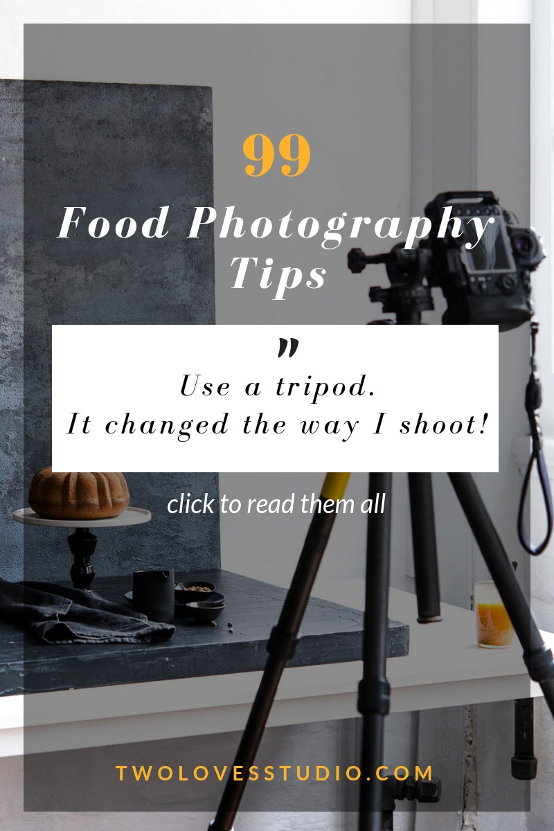 99 Food Photography Tips That'll Blow Your Mind 99 Food Photography Tips: A collection of food photography tips from photographers at all stages of their creative journey. Tips about lighting, hacks, props, styling and mindset. Click to read.
