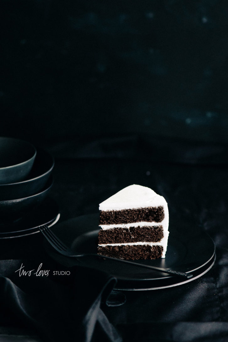 How to create black and white food photography