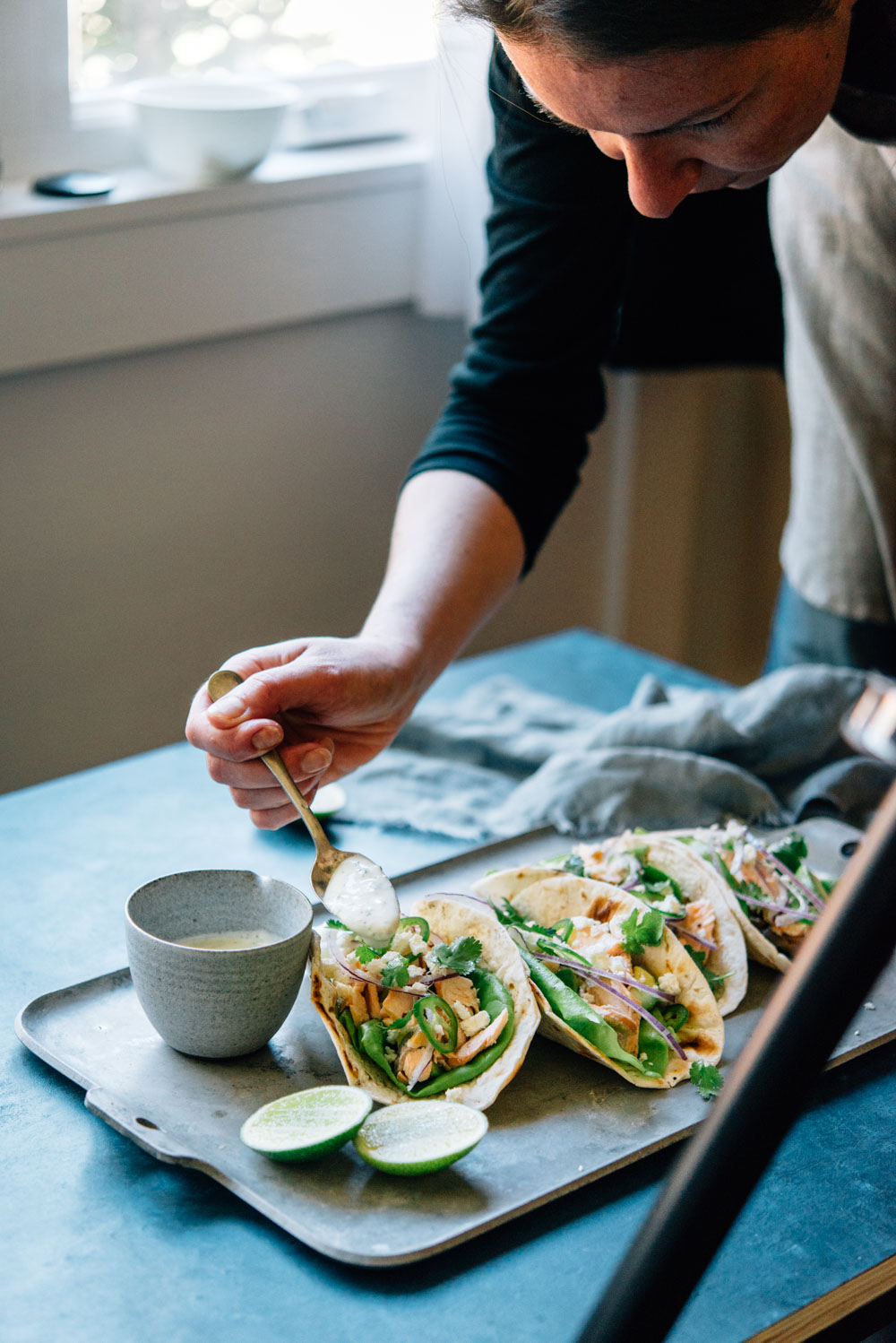 Shooting with Helene Dujardin. Two Loves Studio Rachel Korinek Helene Dujardin Food Photographer