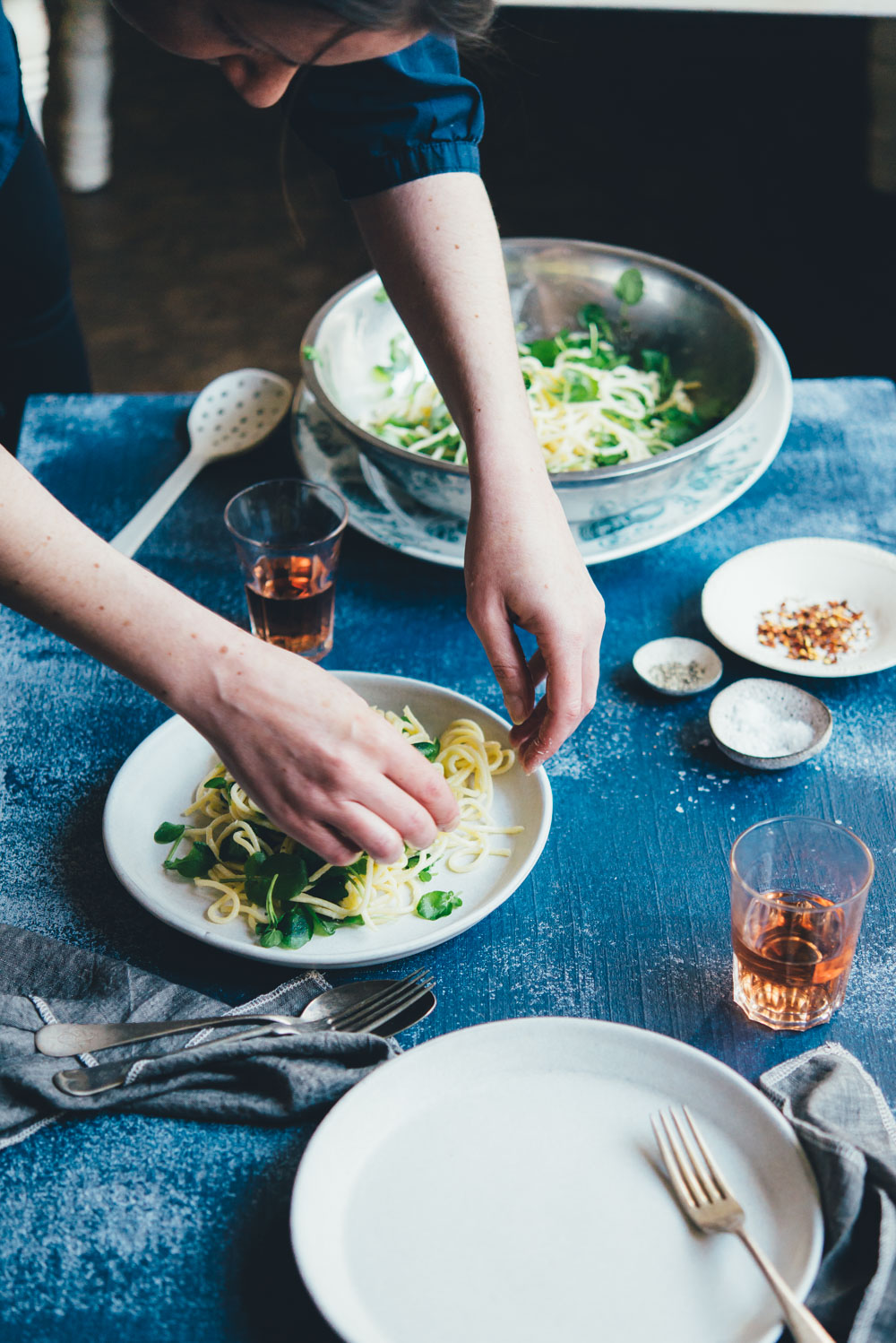 Shooting with Helene Dujardin. Two Loves Studio Rachel Korinek Helene Dujardin Food Photographer