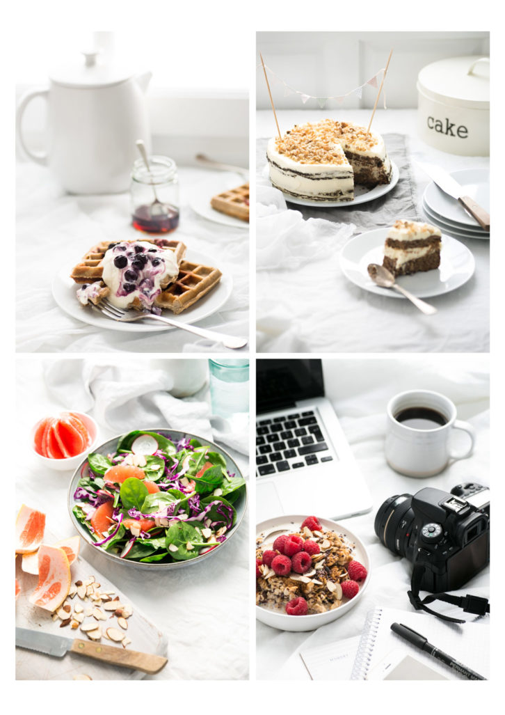 4 Must Haves For Beautiful Natural Food Photography Lighting | Create soft, glowing light around your house for epic food photography with just 4 simple things. Pin to save for later!