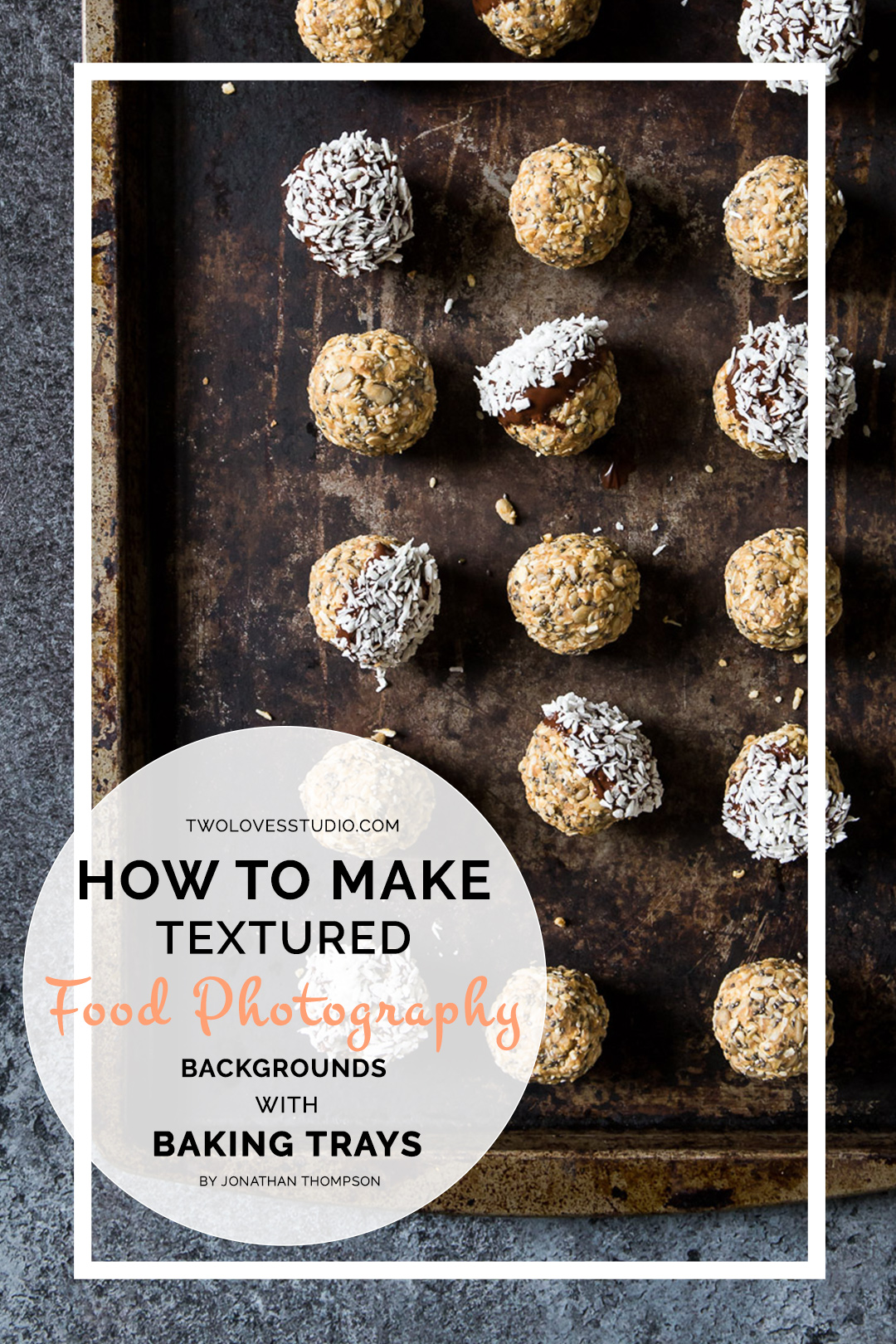 How To Make Textured Food Photography Backgrounds with Baking Trays | In just 5 steps, I’m going to share one way I get interesting food photography backgrounds with metal baking trays to bring new dimensions and texture to your images. Click to get the look!