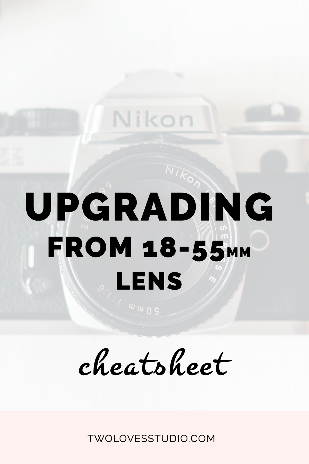 Considering upgrading your 18-55mm lens? Not sure where to start? CLICK through to get access to this FREE cheatsheet to help you consider whether or not to upgrade.