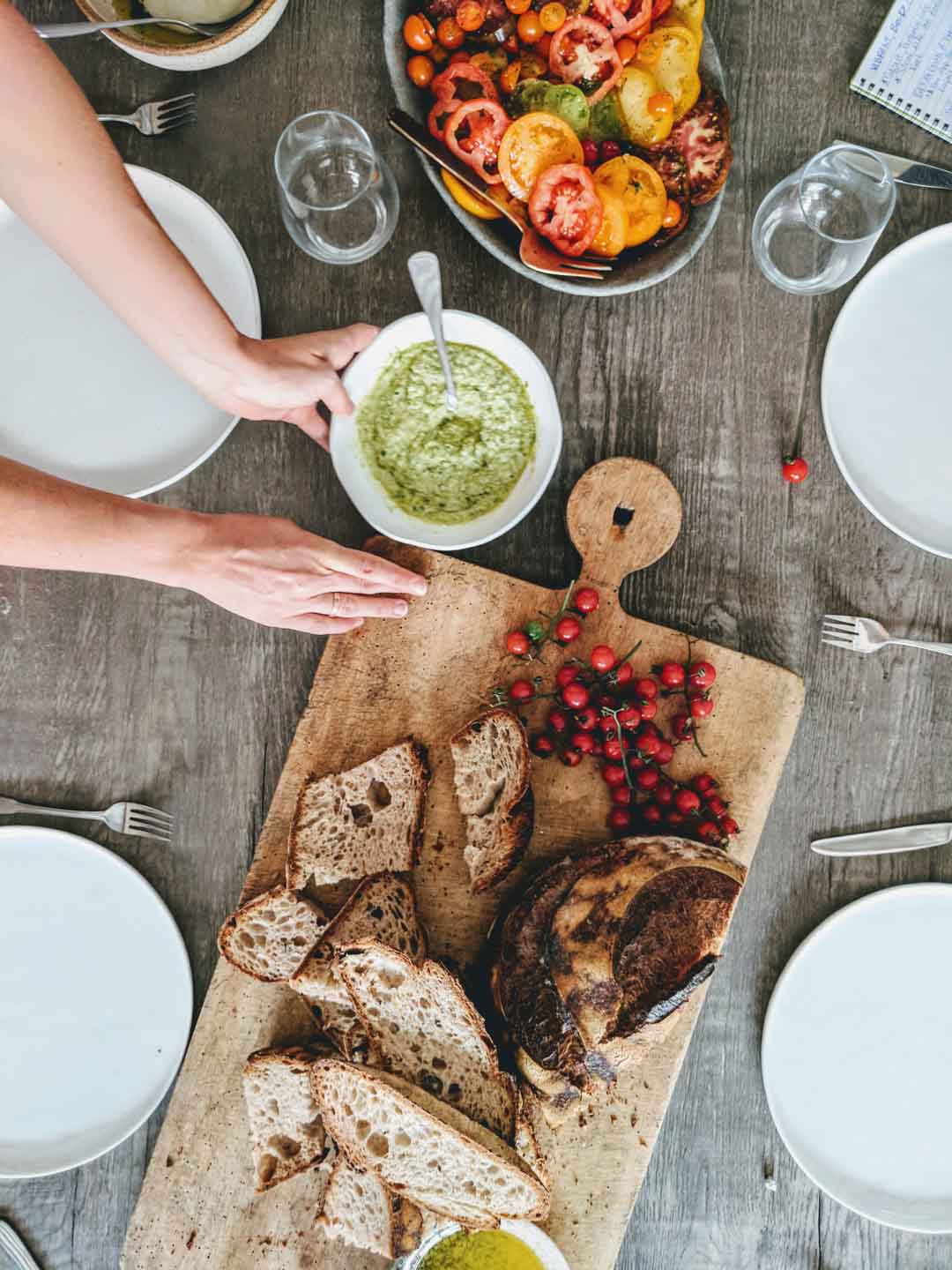 Image from Two Loves Studio food photography composition workshop in Brooklyn. Click to see the full recap post.