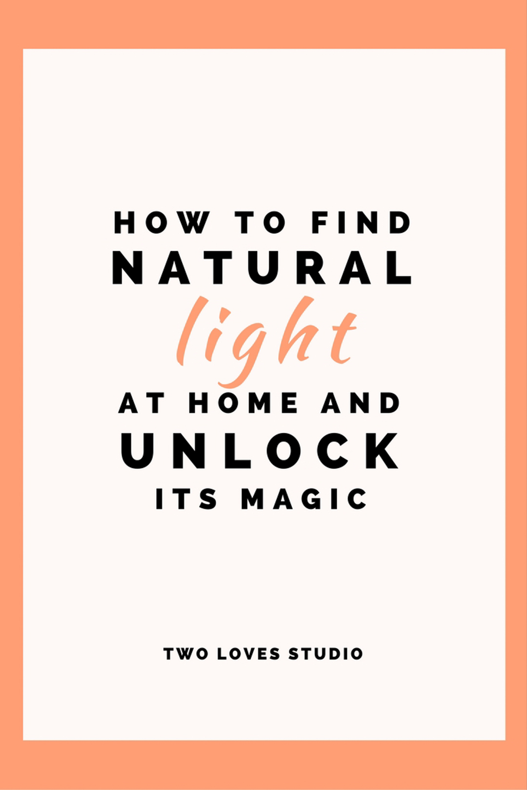 Natural Light Photography How To Manipulate At Home