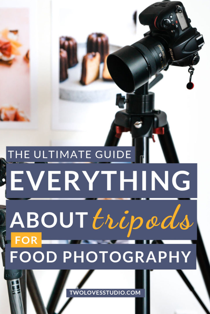 Need a tripod for your food photography? Check out this comprehensive guide about the best tripod for food photography, what I use, and what you need to look for. Click to read. #foodphotography #learnfoodphotography #tripod