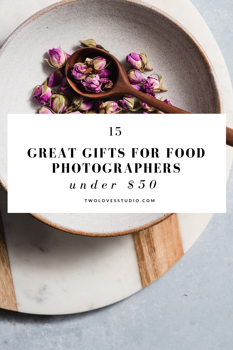 15 great gifts for food photographer heading photo. 