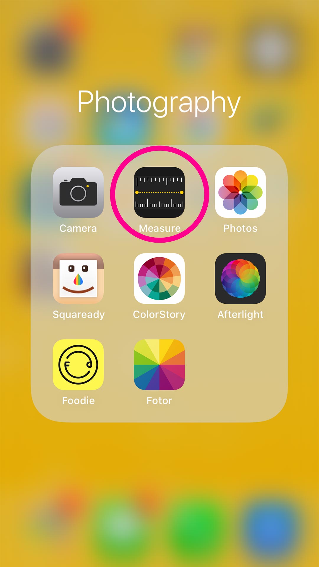 It literally takes a couple of seconds to check but can have a huge impact on the quality of your images. Depending on the version of iOS you have, your spirit level could be found in one of two places. For older versions, you can find it in your 'Compass App'. You just need to swipe to get to this feature. For newer iOS versions, you will find the spirit level has moved to the 'Measure App'.