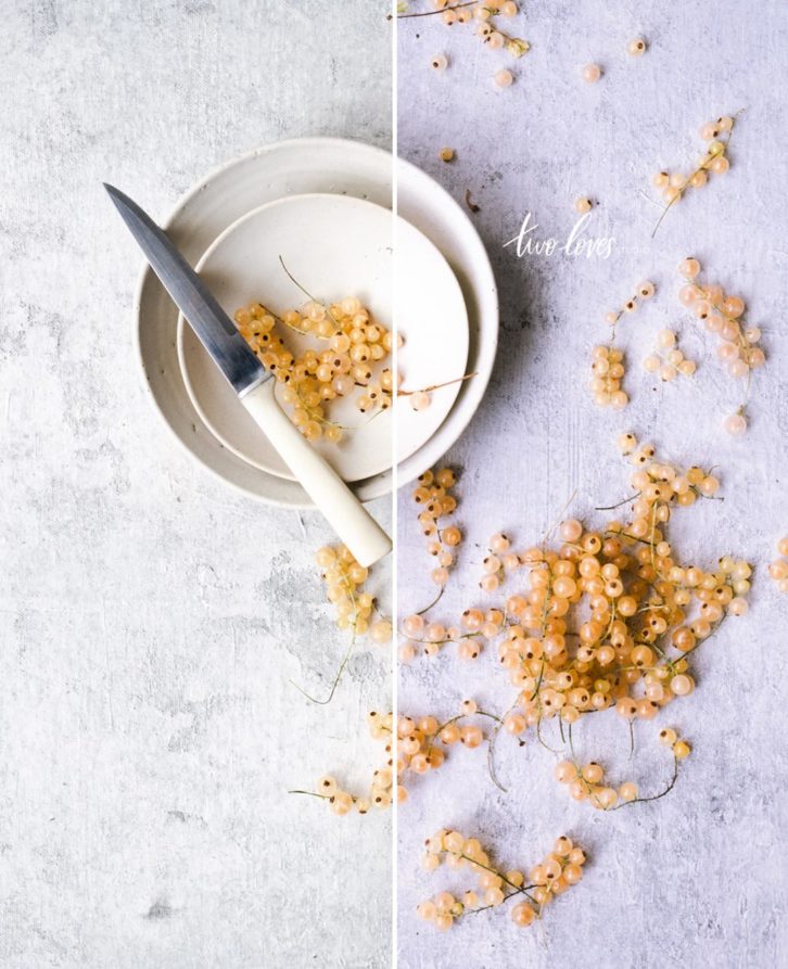 White bowl with yellow berries 