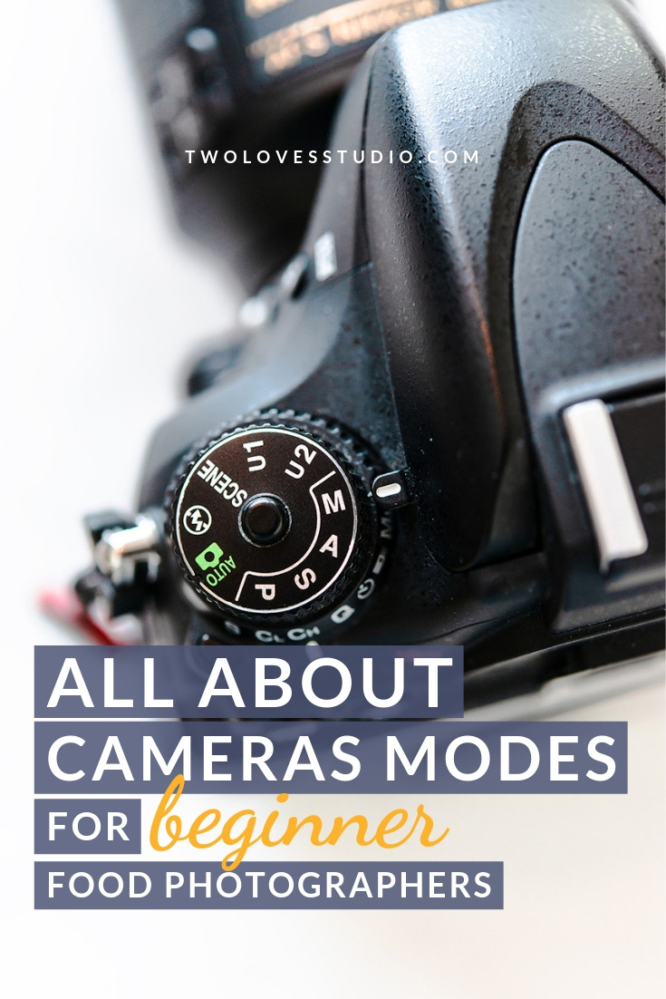 Which of the four camera modes should you use for food photography? Learn what each mode does and the best for shooting food even as a beginner.