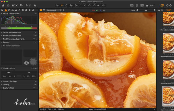A photoshop image of the cake being edited.
