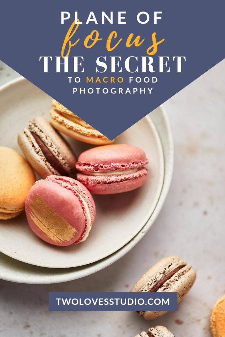 Macaroons in a white bowl  