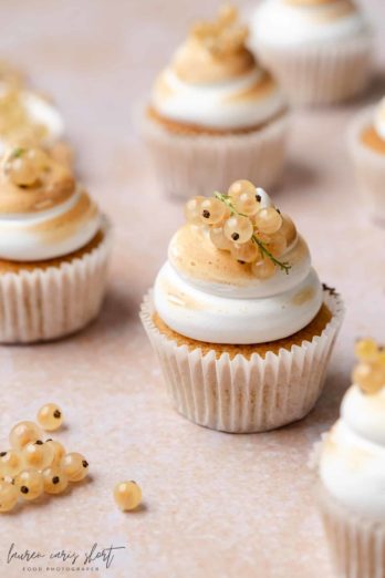 Vanilla Cupcakes by Lauren Short.
Food photo shot with Sony FE 90mm f/2.8 Macro G OSS.