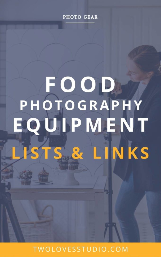 From cameras and lenses to tripods and lighting gear, here's a comprehensive list of food photography equipment that food photographer's need!