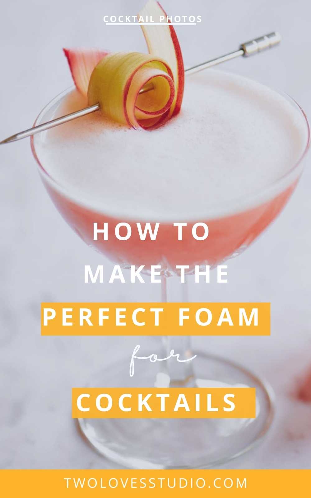 Cocktail Foams: How to Use them in Cocktails