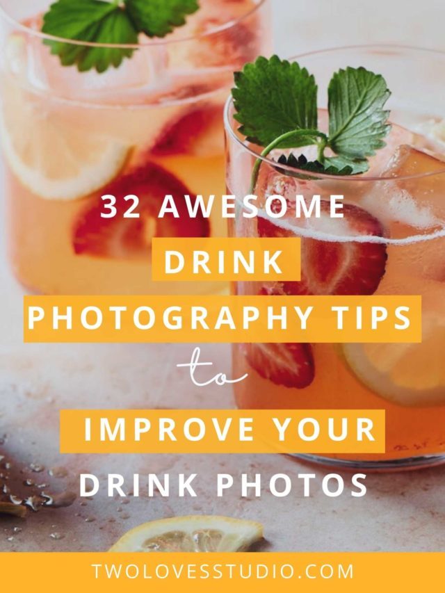 Tips For Beverage Photography